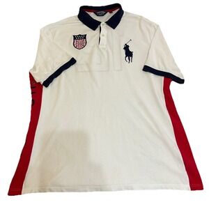 2012 US Open Golf Polo Ralph Lauren Used Size 2XL Pro Fit Tall Male Collector